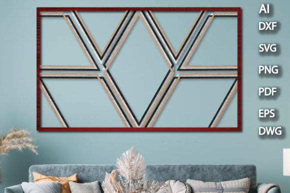 3D Abstract Wall Decor Multilayered: A Modern Artistic Solution