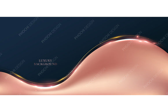 Abstract 3D Luxury Banner Background: A Modern Design Solution