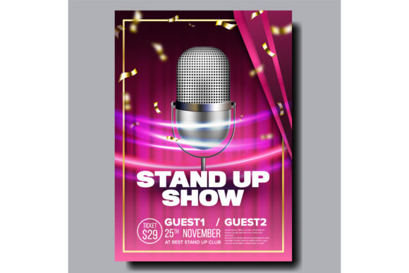 Advertising Card Banner on Stand Up Show: A Dynamic Tool for Promotional Success