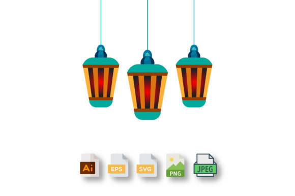 Eid Ramadan Lantern 3D Islamic Lamp: A Versatile Design for Creative and Practical Use