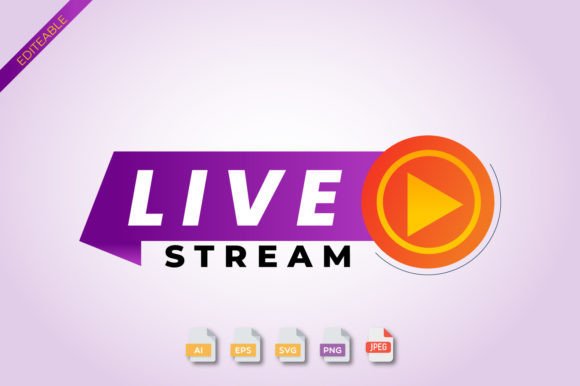 Live Streaming Icon 3D PNG Vector: A Versatile Design for Modern Communication
